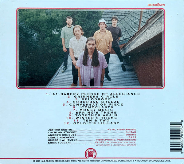 Image of Back Cover of 5233101E: CD - SURPRISE CHEF, Education & Recreation (Big Crown Records; BC126-CD, US 2022, Card Sleeve)   M/M
