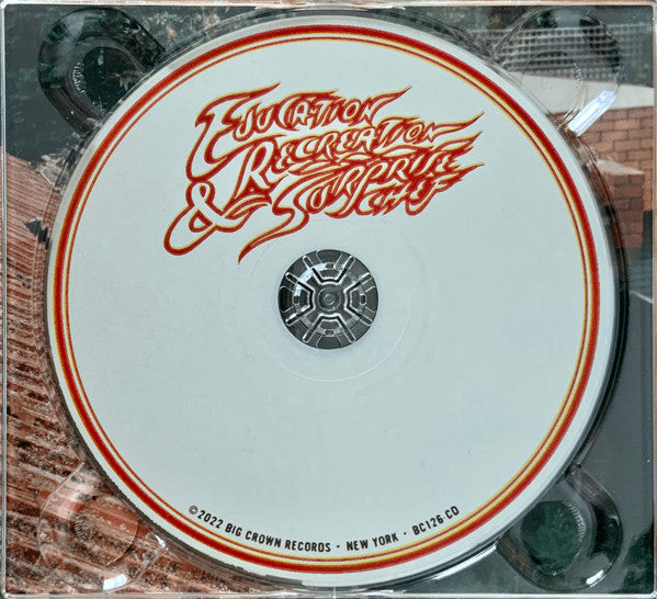 Image of Label of 5233101E: CD - SURPRISE CHEF, Education & Recreation (Big Crown Records; BC126-CD, US 2022, Card Sleeve)   M/M