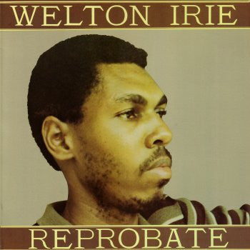 Image of Front Cover of 0114220C: LP - WELTON IRIE, Reprobate (Hit Bound; JJ 086, Jamaica 1982) Light marks only. Storage wear on sleeve.  VG+/VG+