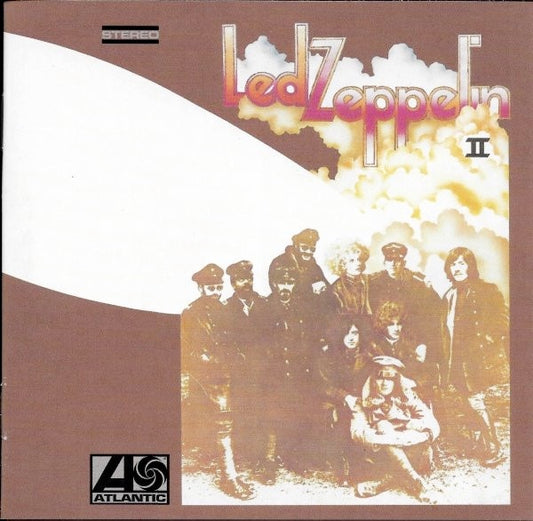 Image of Front Cover of 0314395C: 2xCD - LED ZEPPELIN, Led Zeppelin II (Atlantic; 8122796453, Europe 2014 Reissue, Triple Gatefold)   VG+/VG+