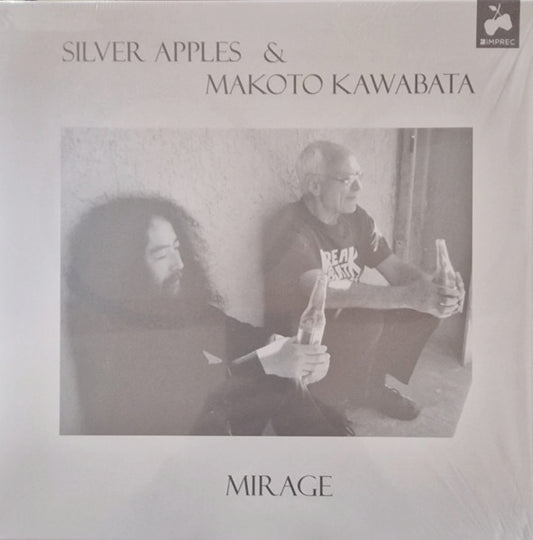 Image of Front Cover of 0414033C: LP - SILVER APPLES, MAKOTO KAWABATA, Mirage (Important Records; IMPREC512, US 2023, Limited Edition)   NEW/NEW