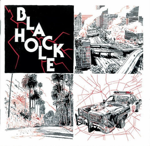 Image of Front Cover of 0514049C: CD - JON SAVAGE, Black Hole (Californian Punk 1977-80) (domino; ,  2010)   VG+/VG+