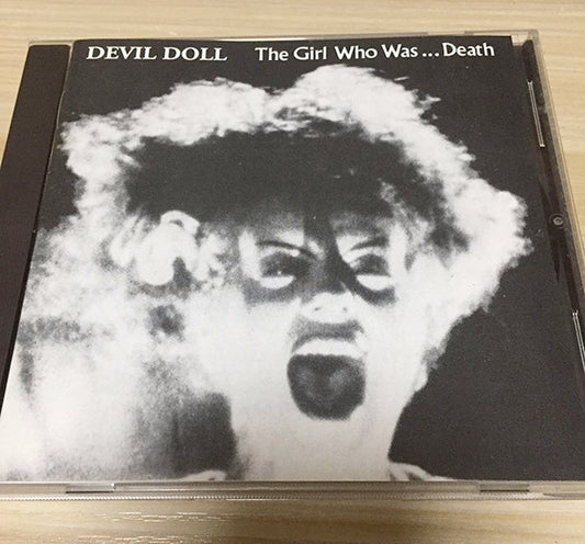 Image of Front Cover of 0534059E: CD - DEVIL DOLL, The Girl Who Was... Death (Hurdy Gurdy Records; HG 1, Italy Reissue)   VG+/VG+