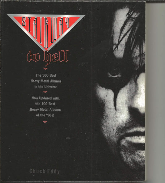 Image of Front Cover of 0634038E: Book - CHUCK EDDY, Stairway to Hell: The 500 Best Heavy Metal Albums in the Universe (Da Capo; , US 1998)   VG/VG+