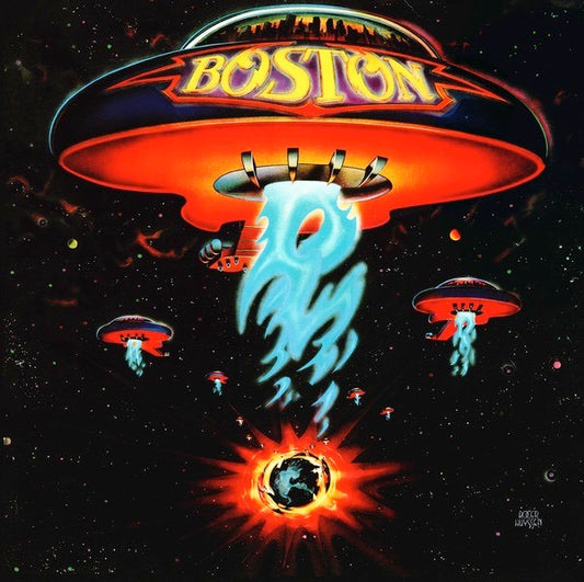 Image of Front Cover of 0614387C: LP - BOSTON, Boston (Epic; 88985438101, Europe 2017 Reissue)   NEW/NEW