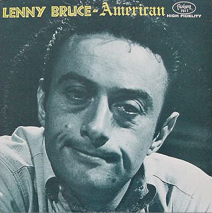 Image of Front Cover of 0624416E: LP - LENNY BRUCE, American (Fantasy; 7011, US 1961, Red Vinyl)   VG+/VG+