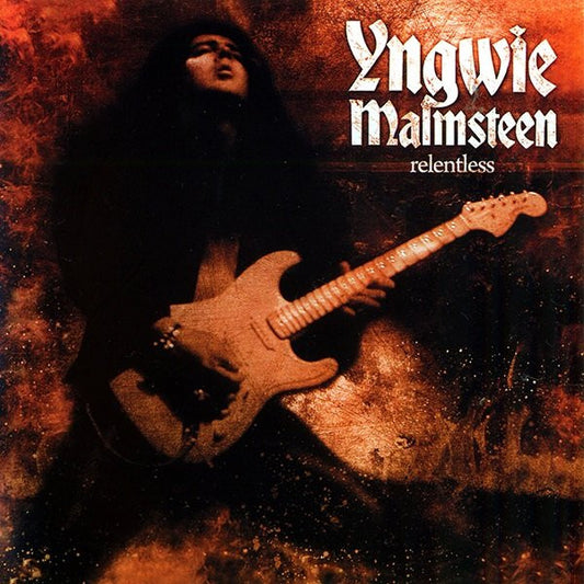 Image of Front Cover of 0734104E: CD - YNGWIE MALMSTEEN, Relentless (Rising Force Records; RFR CD 06, US 2010)   VG+/VG+