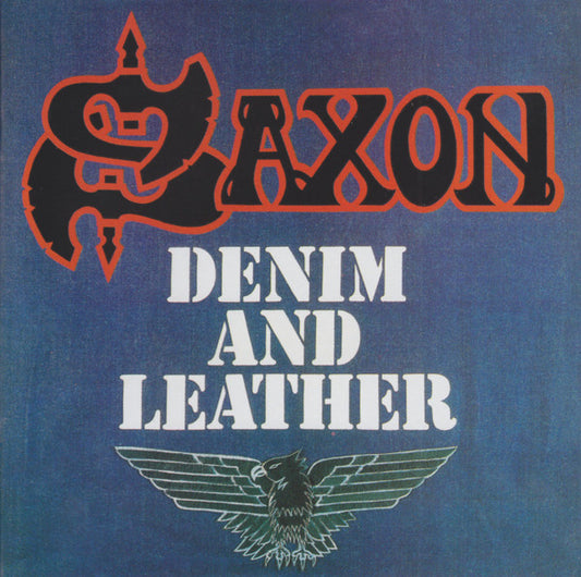 Image of Front Cover of 0754111S: CD - SAXON, Denim And Leather (EMI; 50999 6 99333 2 5, Europe 2009, Jewel Case)   VG+/VG+
