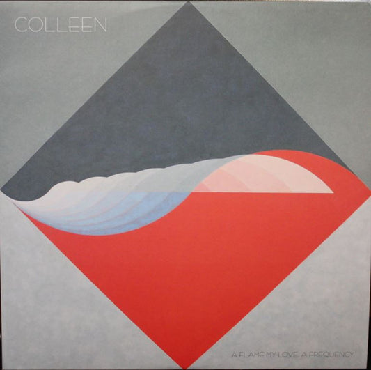 Image of Front Cover of 0724413E: LP - COLLEEN, A Flame My Love, A Frequency (Thrill Jockey; THRILL 449, US 2017, Picture Sleeve, Inner, Clear Vinyl) Minor edge/cornerwear, slight chip to colour bottom front of sleeve.  VG/VG+