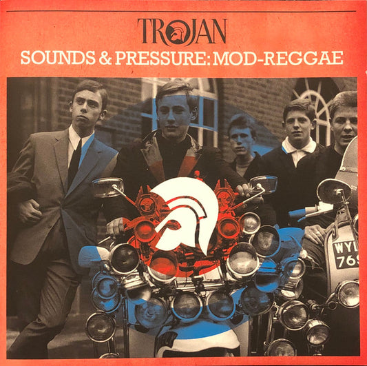 Image of Front Cover of 0754145S: CD - VARIOUS, Sounds & Pressure: Mod-Reggae (Trojan Records; SPECXX2040, Europe 2010)   VG+/VG+