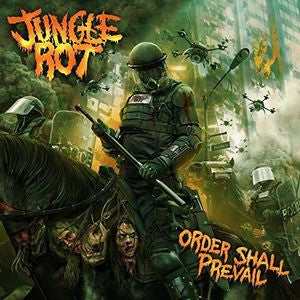 Image of Front Cover of 0754149S: CD - JUNGLE ROT, Order Shall Prevail (Victory Records; VR728, US 2015)   VG+/VG+