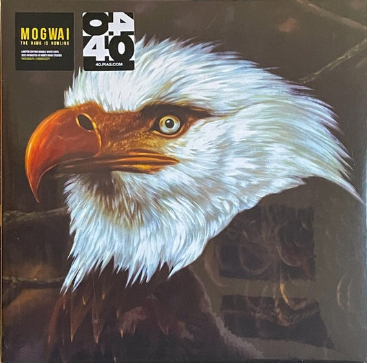 Image of Front Cover of 0814120C: 2xLP - MOGWAI, The Hawk Is Howling ([PIAS] Recordings; PIASC1000LPX, Europe 2023 Reissue, Gatefold, 2 Inners, White Vinyl.) SEALED.  EX/M