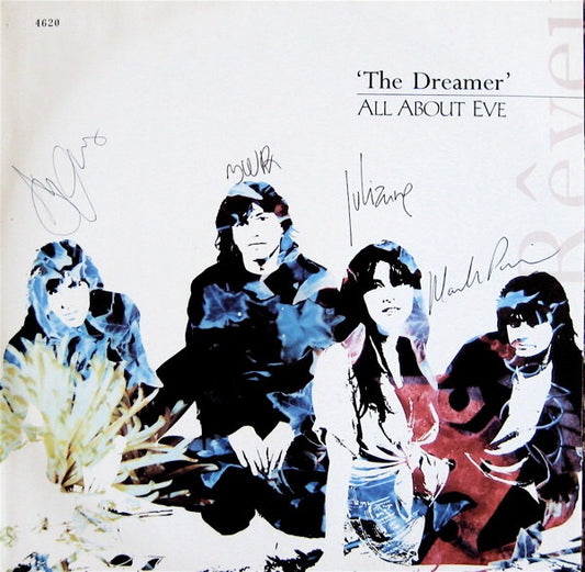 Image of Front Cover of 0814158C: 12" - ALL ABOUT EVE, The Dreamer (Vertigo; EVENX 16, UK 1991, Fully Signed Sleeve, Numbered, Limited Edition.) No. 0067.  VG+/VG