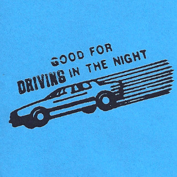 Image of Front Cover of 0854285S: Cassette - TIMOTHY J. FAIRPLAY*, Good For Driving In The Night (Centurians Of Rome; COR001, UK 2013)   VG+/VG+