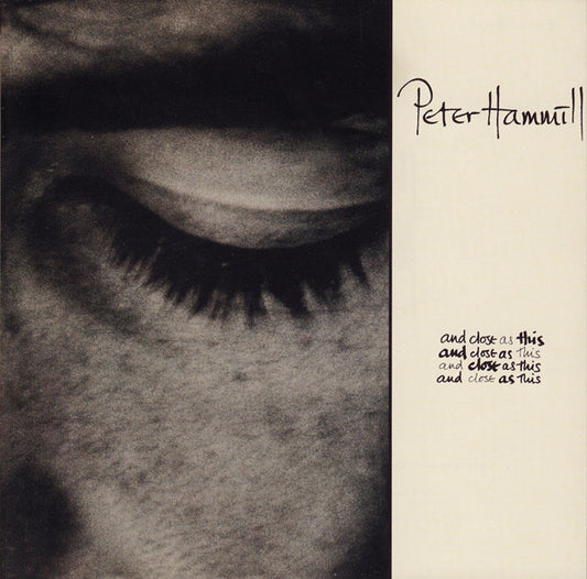 Image of Front Cover of 0834330E: CD - PETER HAMMILL, And Close As This (Charisma; CDVR 2409, Europe 2007, Jewel Case, Booklet)   VG+/VG+