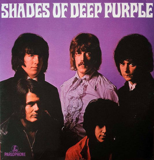 Image of Front Cover of 0844338S: LP - DEEP PURPLE, Shades Of Deep Purple (Parlophone; PCSR 7055, UK & Europe 2015 Reissue, Remastered, 180g) Creasing and edge wear.   VG/VG+