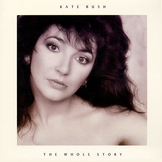 Image of Front Cover of 0814459C: LP - KATE BUSH, The Whole Story (EMI; KBTV 1, UK 1986, Gatefold, Black Inner)   VG+/VG