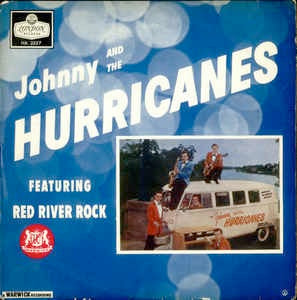 Image of Front Cover of 0624258E: LP - JOHNNY & THE HURRICANES, Johnny & The Hurricanes Featuring Red River Rock (Plum London; HA 2227, UK 1960, Flipback Sleeve, Mono) Strong VG, Writing On Rear Sleeve  G+/VG