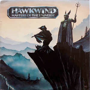 Image of Front Cover of 0144116S: LP - HAWKWIND, Masters of the Universe (UA; UAG 30025, UK 1977) Some wear on sleeve but strongly intact. Disc is strong VG+ with only light superficial marks.  VG/VG