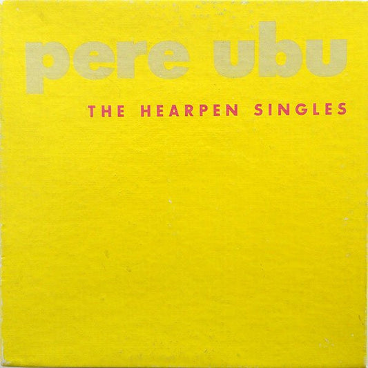 Image of Front Cover of 0724458E: 4x7" - PERE UBU, Hearpen Singles (Tim/Kerr; TK957107, US 1995, Box Set, Insert) Limited Edition No 2677, Box Slightly Squashed, Individual Sleeves - EX, Vinyl Looks Unplayed  VG/EX