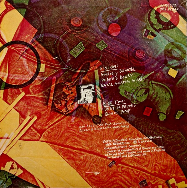 Image of Back Cover of 5243044S: LP - FRANK ZAPPA, Orchestral Favourites (Discreet; K59212, UK 1979) Some creases on sleeve  VG/VG+